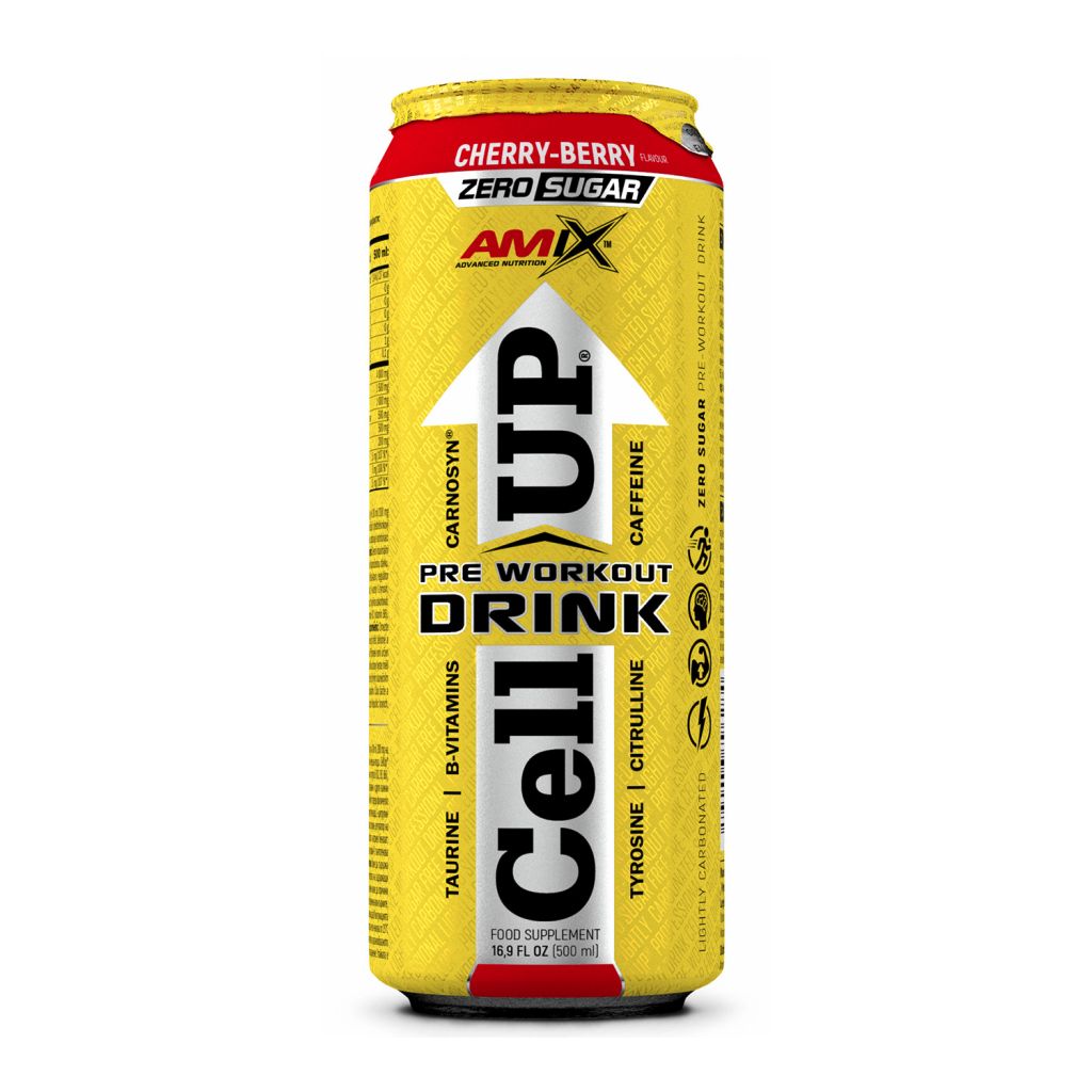 Amix CellUP PreWorkout Drink, 500 ml Příchuť: Ovocný Twister
