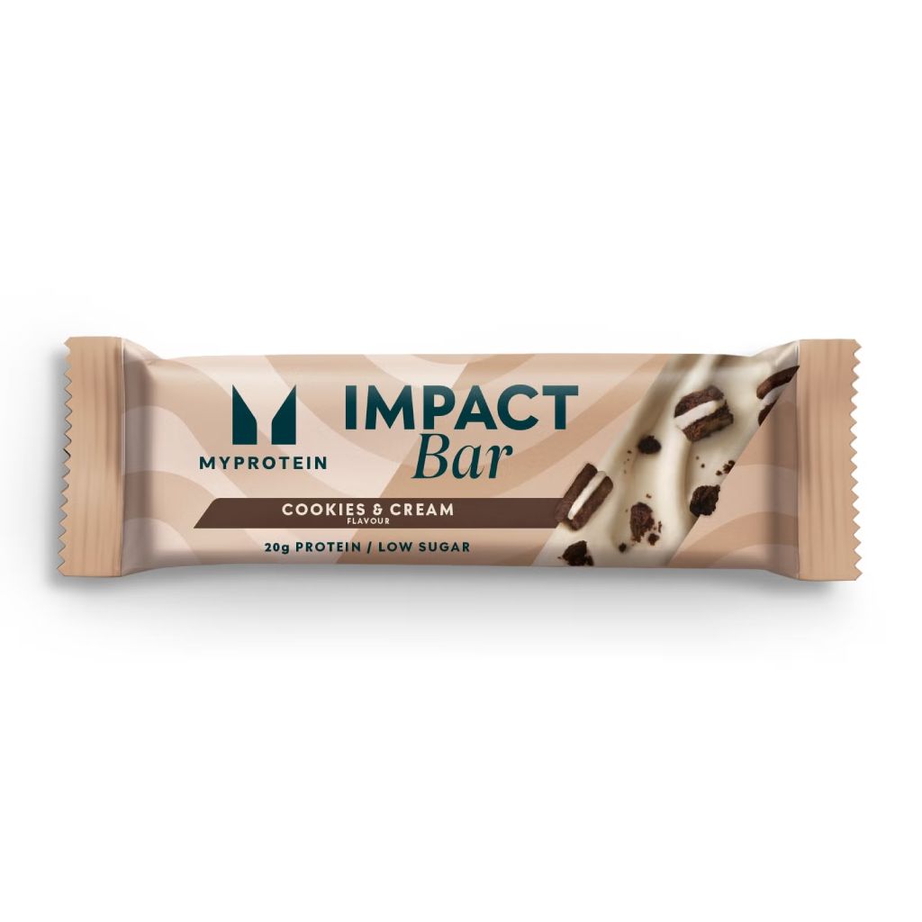 MyProtein Impact Protein Bar, 64 g Příchuť: Sušenky se smetanou