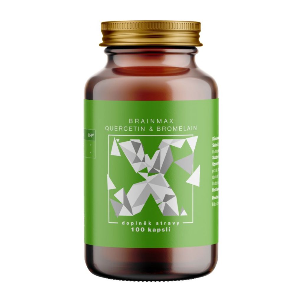 BrainMax Quercetin & Bromelain, Kvercetin a Bromelain