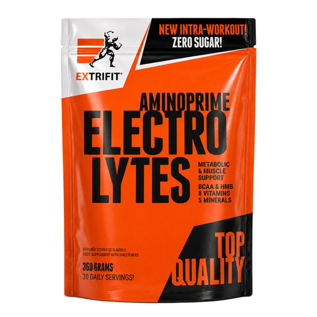Extrifit Aminoprime® Electrolytes, Aminokyseliny s elektrolyty, 360 g Příchuť: Melounové mochito