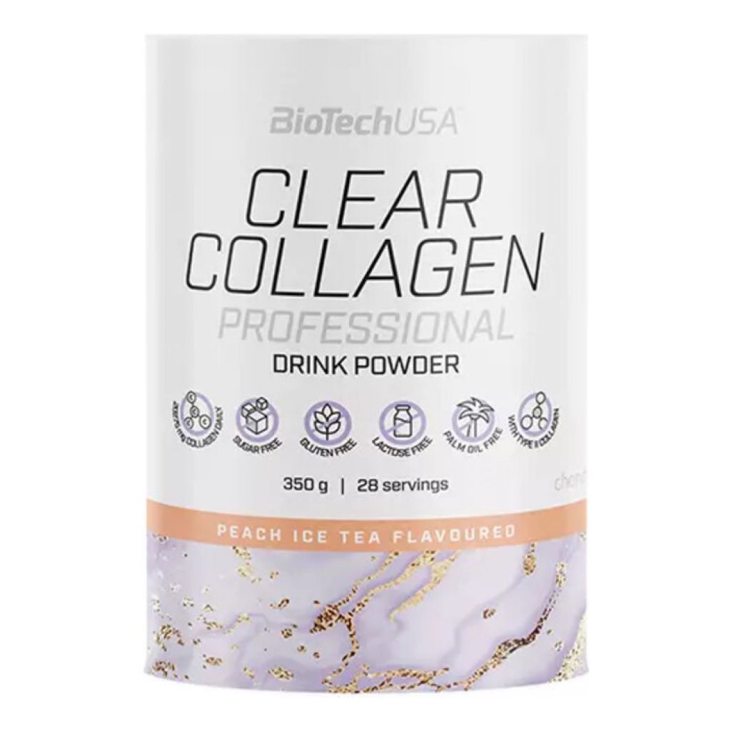 BioTech USA Clear Collagen Professional, 350 g Příchuť: Mango