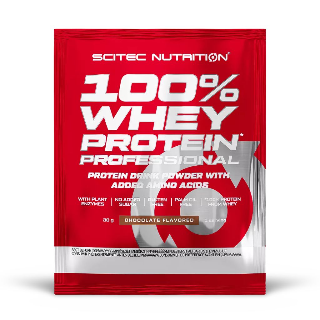Scitec Nutrition 100% Whey Protein Professional, 30 g Příchuť: Čokoláda/Kokos