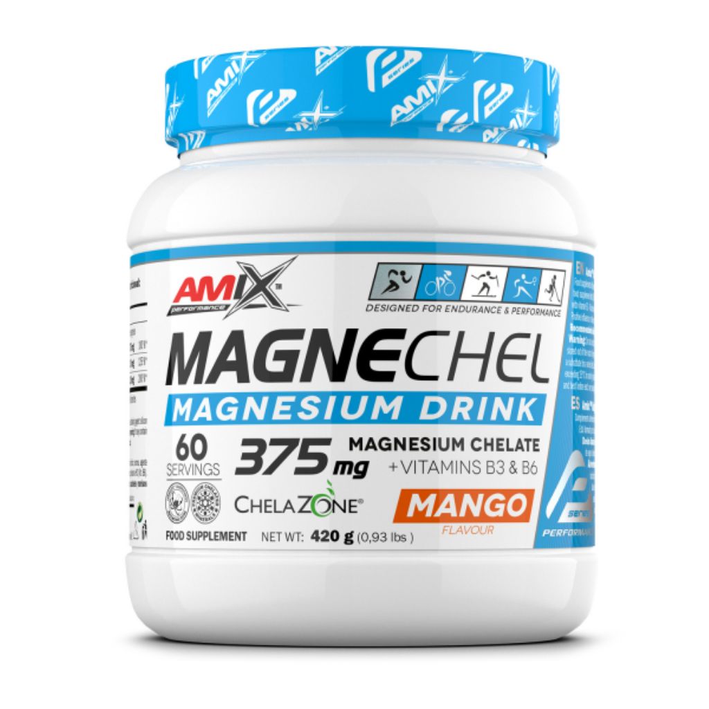AMIX MagneChel Magnesium Chelate Drink, 420 g Mango
