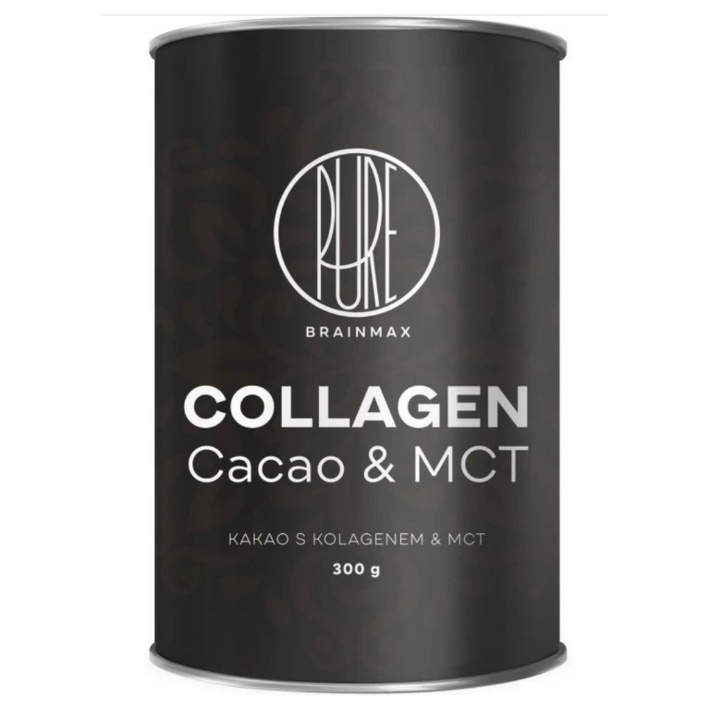 BrainMax Pure Kolagen Kakao & MCT, 300 g - EXP 07/04/26