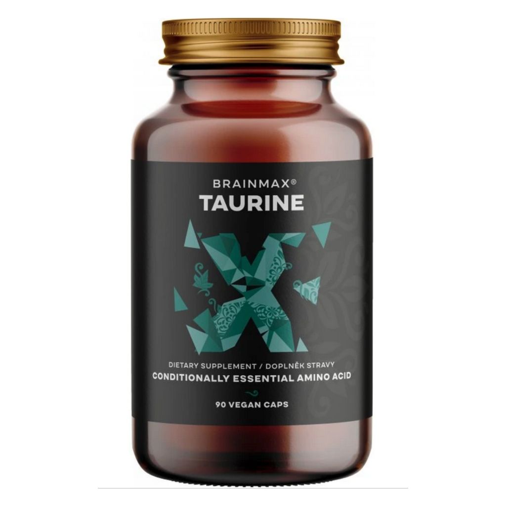 BrainMax Taurin 825 mg, 90 kapslí - EXP 31/08/26
