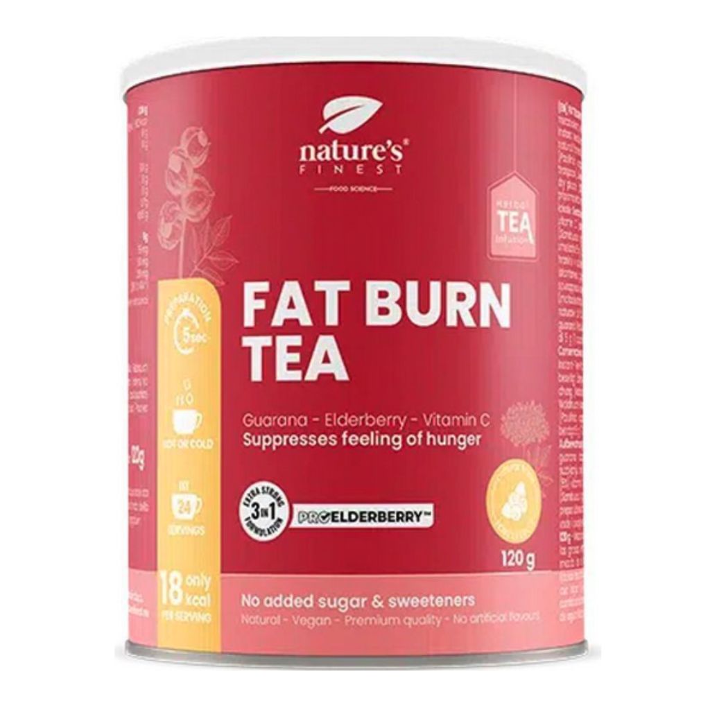 NutrisSlim Fat Burn Tea, Čaj na spalování tuků, 120 g