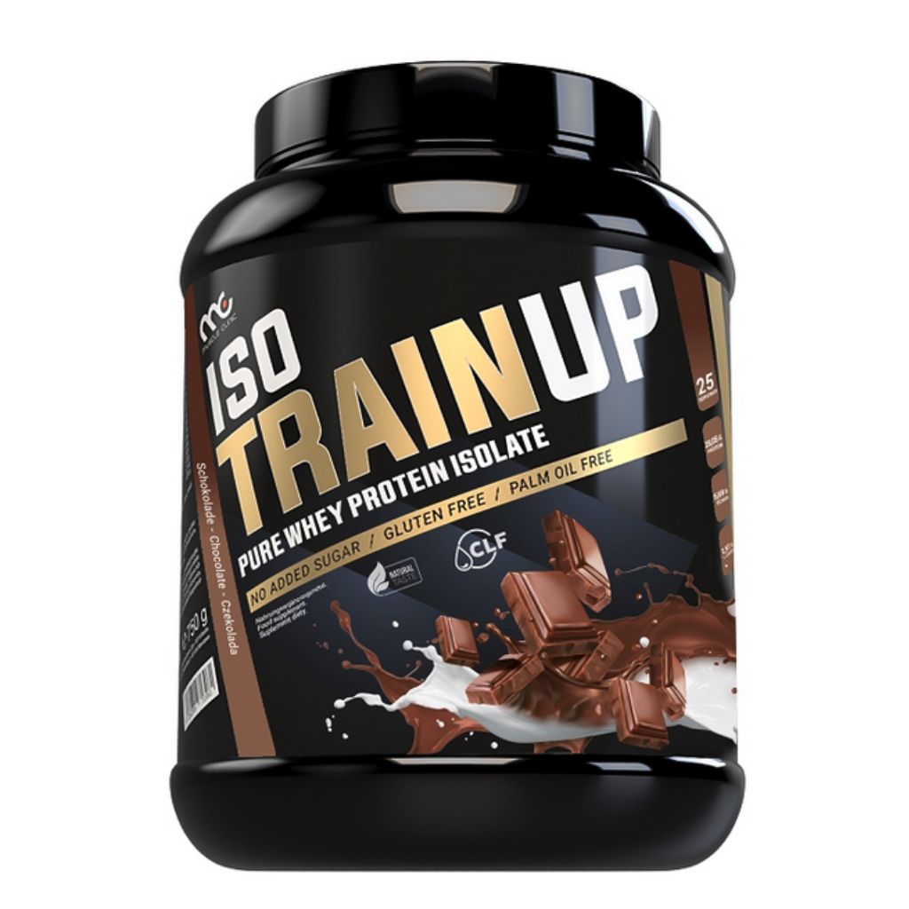 MuscleClinic IsoTrainUp Protein Izolát, 1800 g Příchuť: Dubajská čokoláda