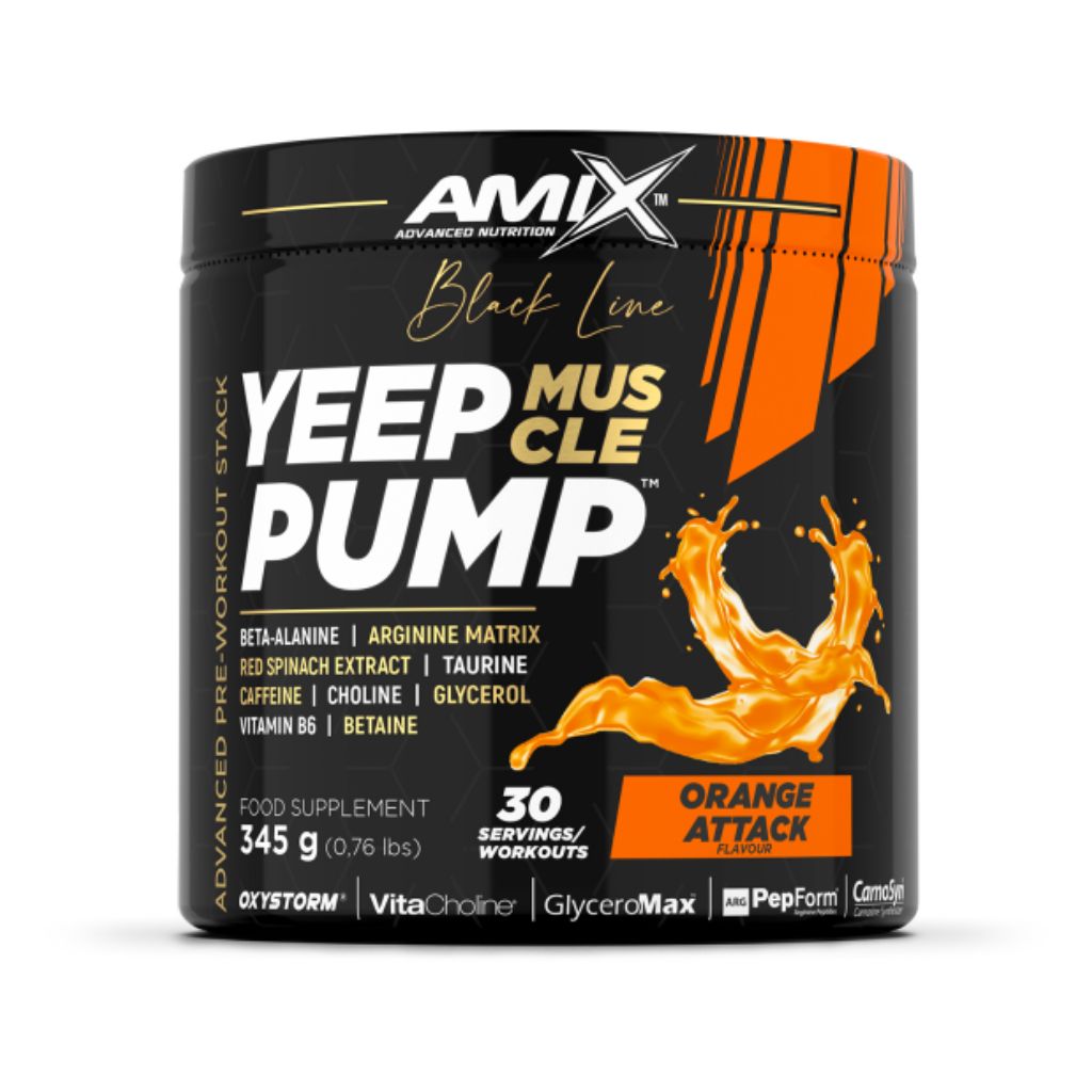 Amix Black Line Yeep Pump 345 g - pomerančový útok