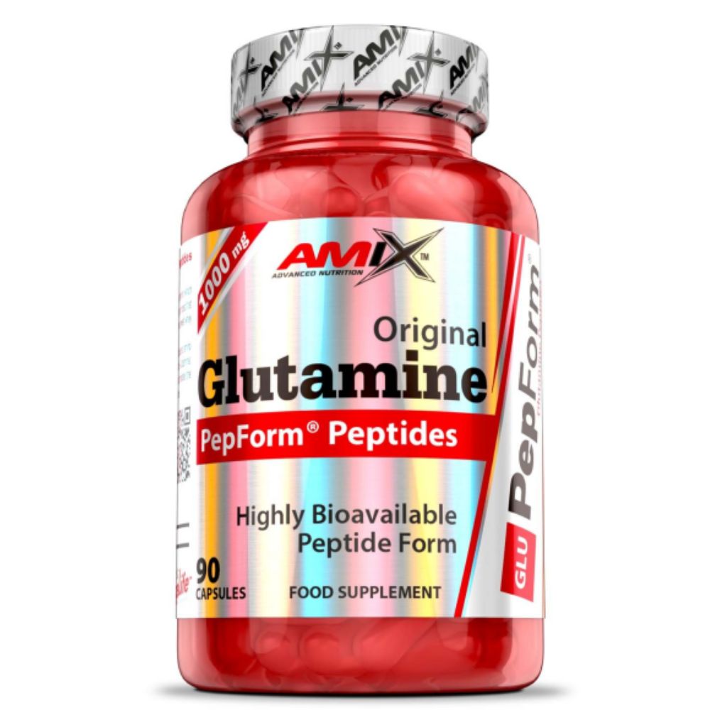 AMIX Peptide PepForm Glutamine 500 mg, 90 kapslí