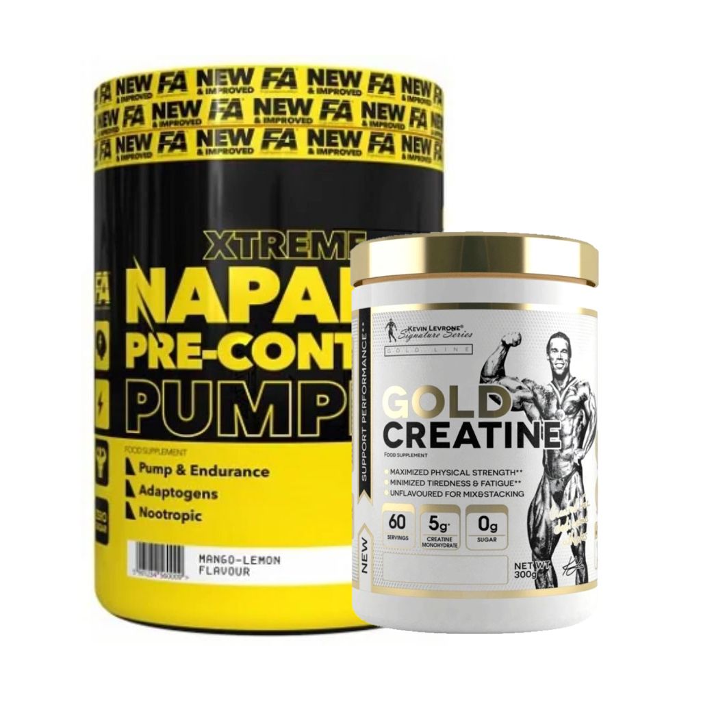 Fitness Authority Xtreme Napalm Pre-Contest Pumped, 350 g Příchuť: Mango/Citrón