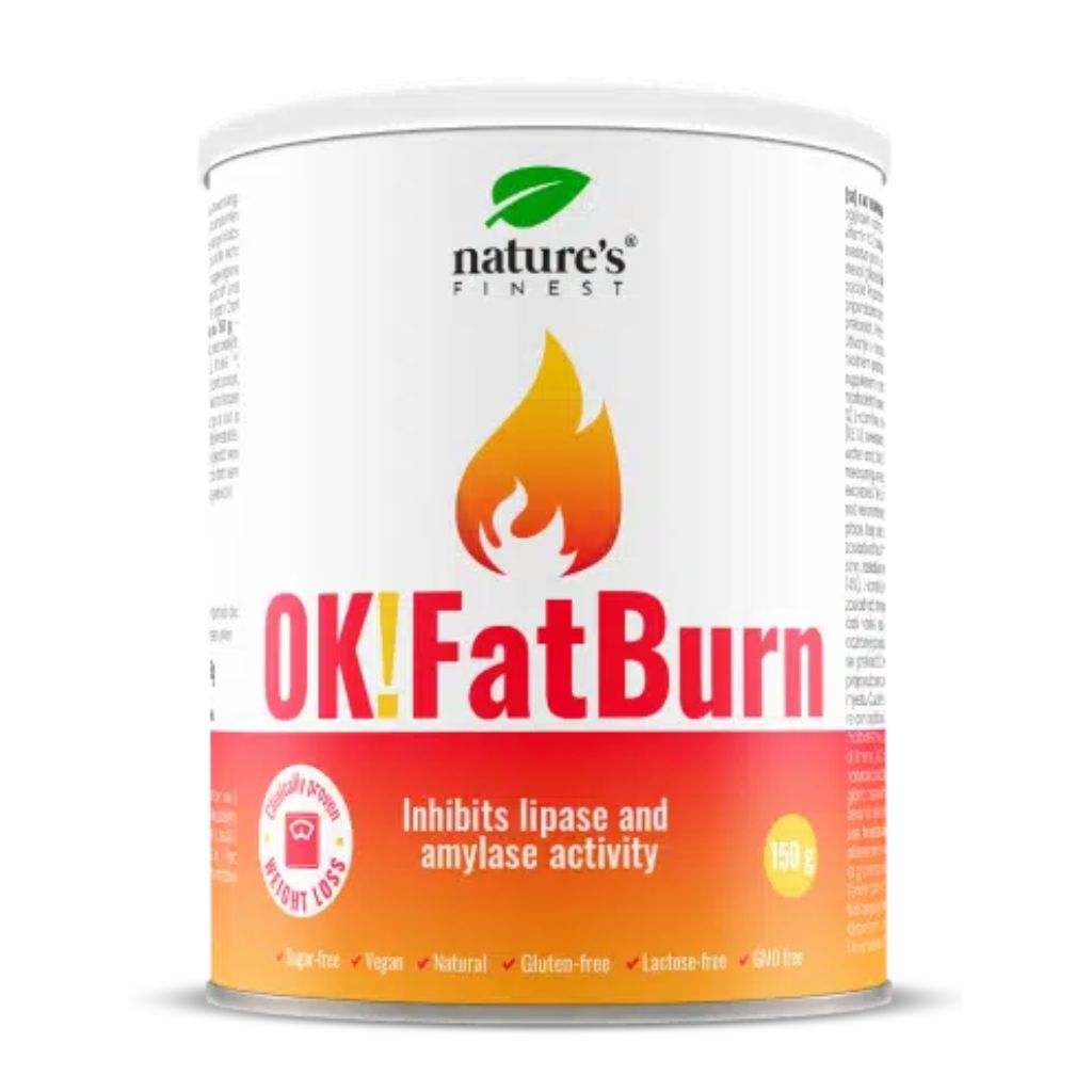 NutrisSlim OK! Fat Burn, Čaj na spalování tuků, 150 g