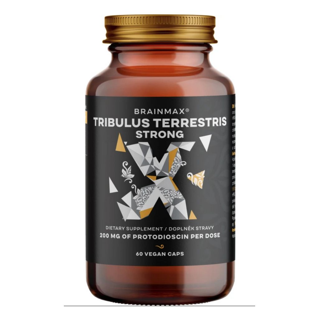 BrainMax Tribulus Terrestris Strong, Kotvičník, 60 kapslí