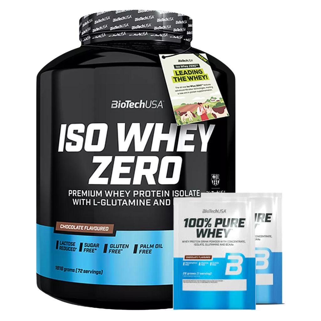 BioTechUSA Iso Whey Zero 1816 g - slaný karamel