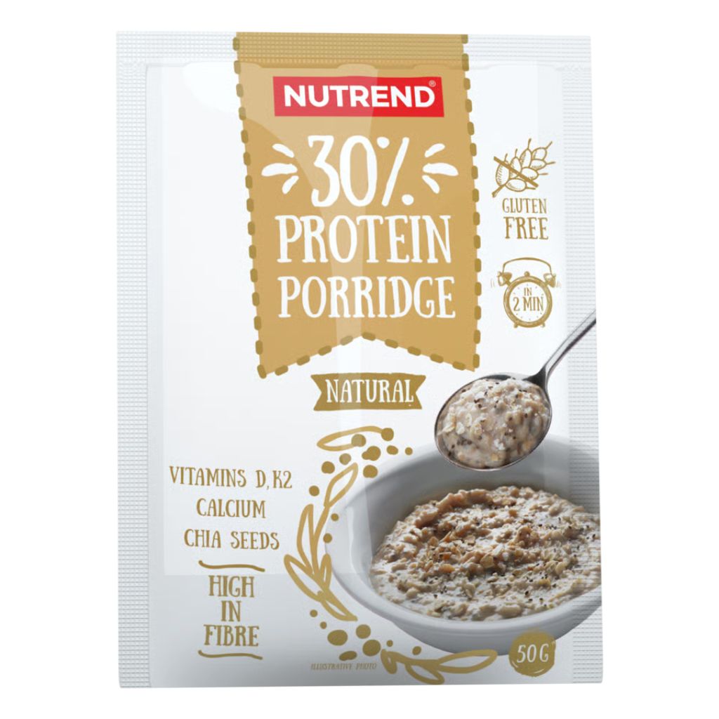 Nutrend Protein Porridge, 50 g Příchuť: Natural