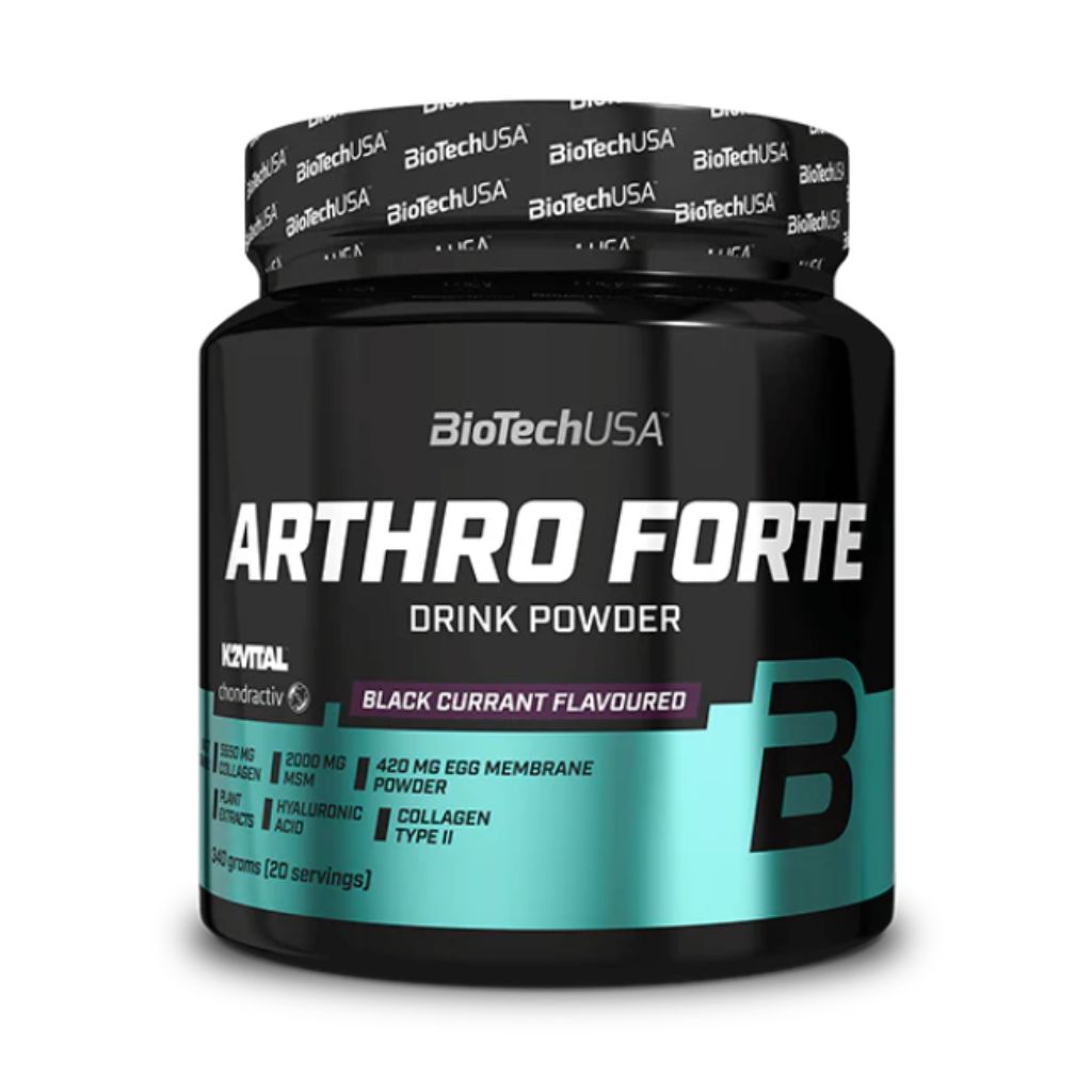 BioTech USA Arthro Forte, 340 g Příchuť: Černý rybíz