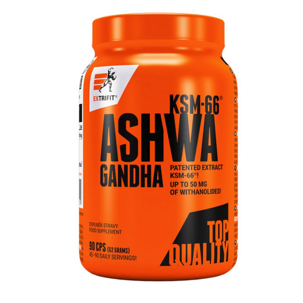 Extrifit Ashwagandha KSM-66®, 90 kapslí