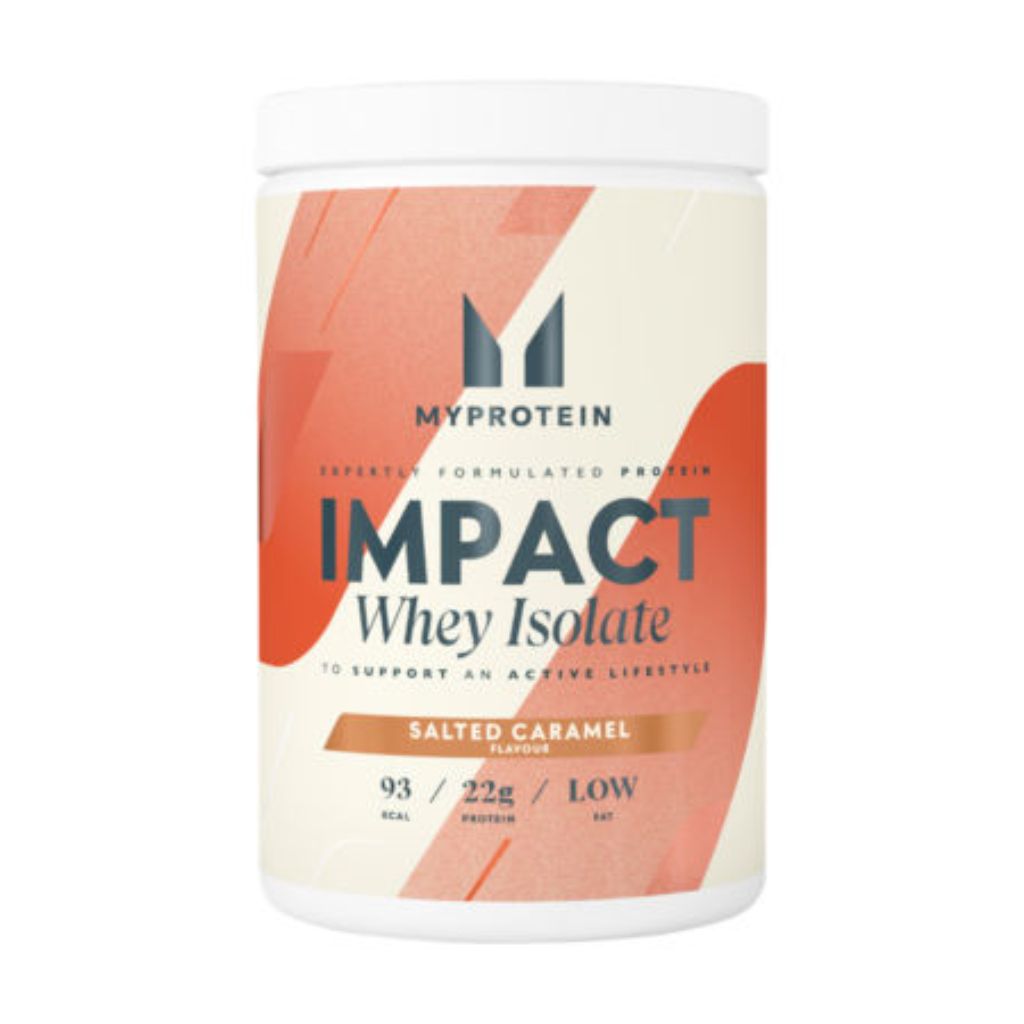 MyProtein Impact Whey ISOLATE, 480 g Příchuť: Salted Caramel