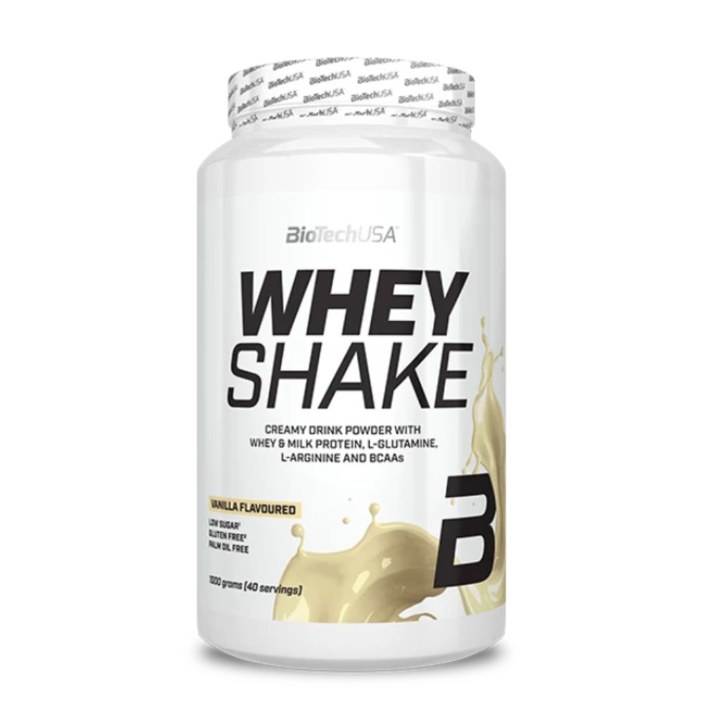 BioTech USA Whey Shake Protein, 1000 g Příchuť: Vanilka