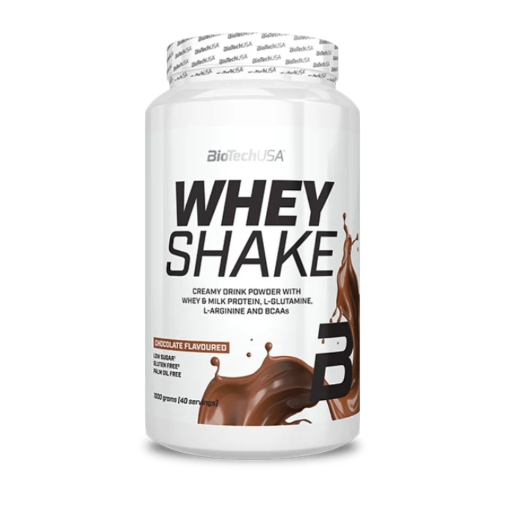 BioTech USA Whey Shake Protein, 1000 g Příchuť: Salted Caramel