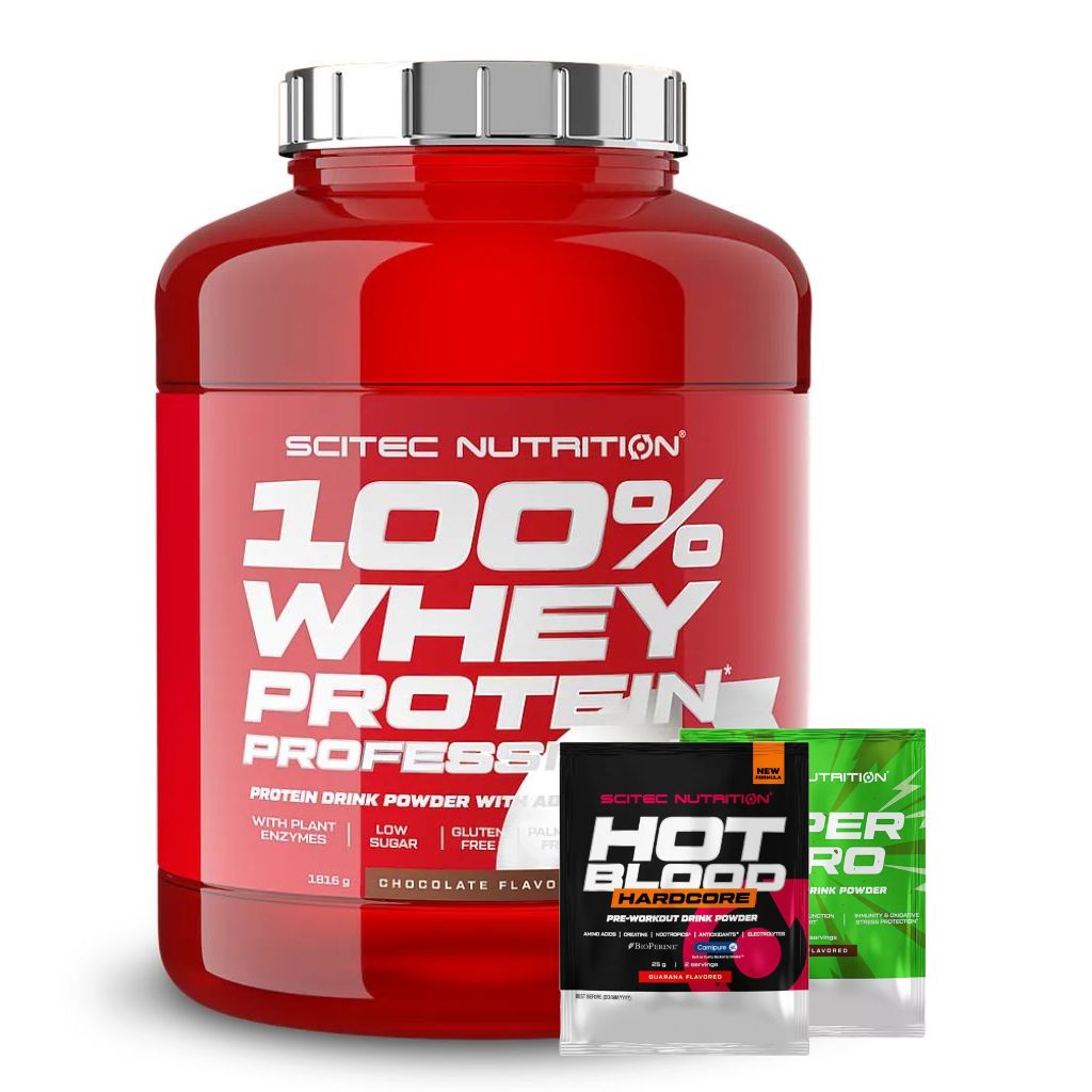 Scitec Nutrition 100% Whey Protein Professional, 1816 g Příchuť: Vanilka