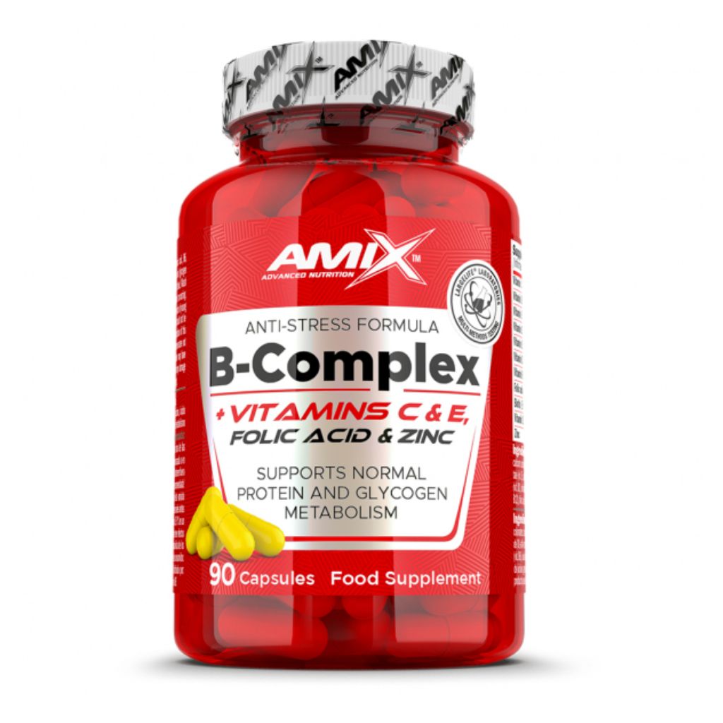 AMIX B-Complex + Vitamin C&E 90 kapslí