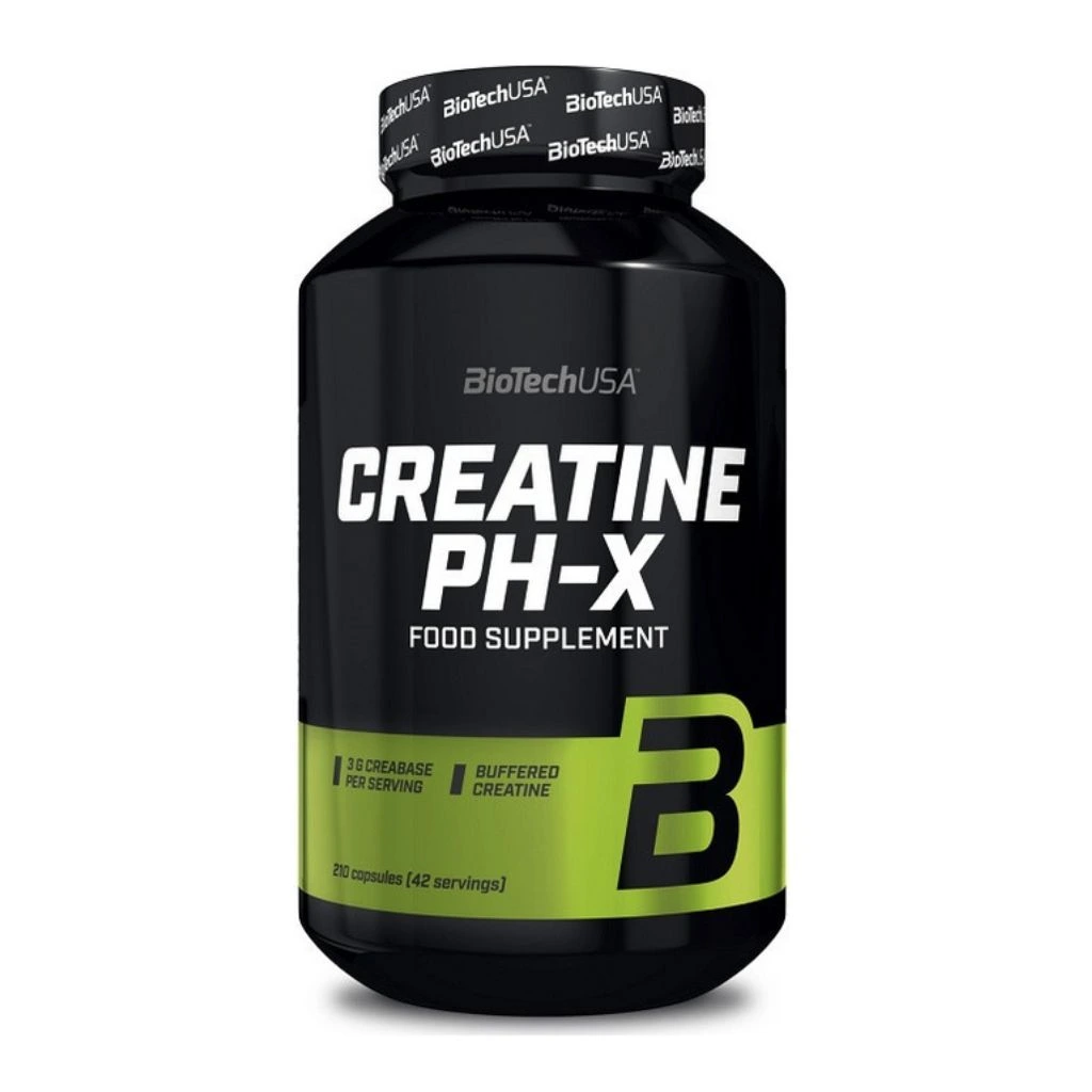 Biotech USA Creatine pH-X, 210 kapslí