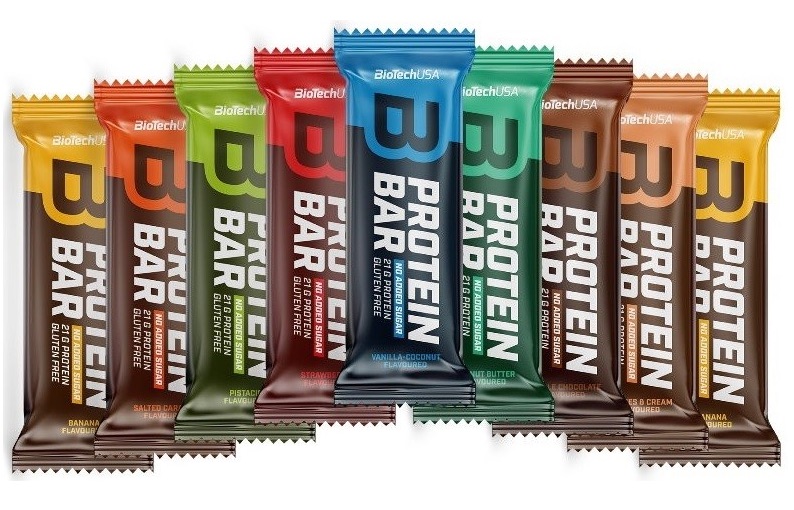 BioTech USA Protein Bar 70 g Příchuť: Banán