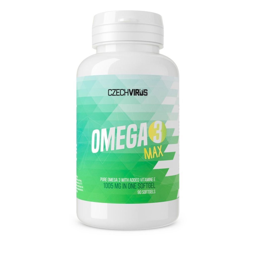 Czech Virus Omega 3 MAX 90 kapslí