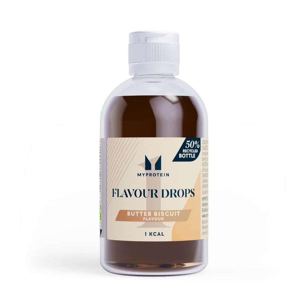 MyProtein FlavDrops 50 ml Příchuť: Máslová sušenka