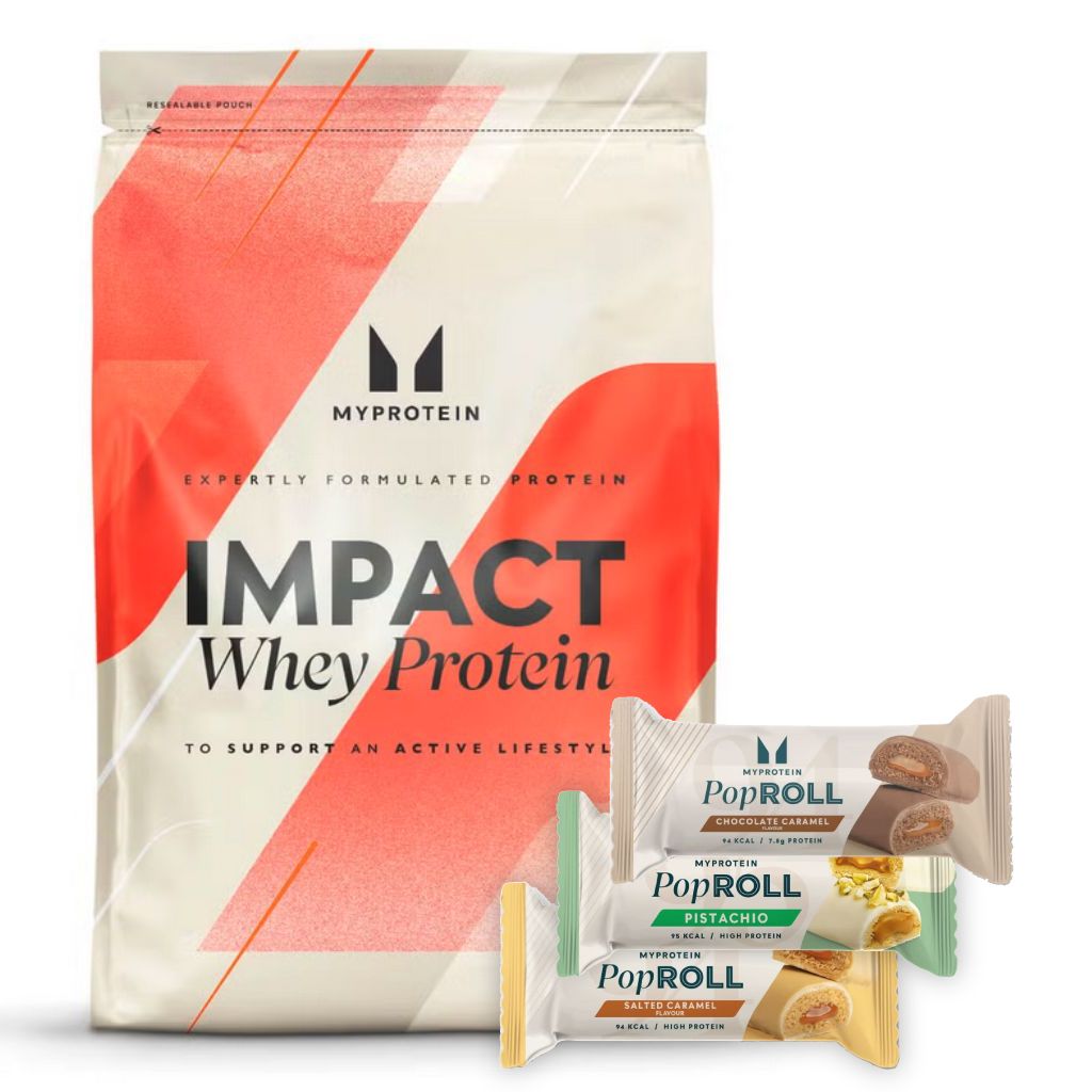 MyProtein Impact Whey Protein 2500 g + BCAA 250 g Příchuť: Salted Caramel