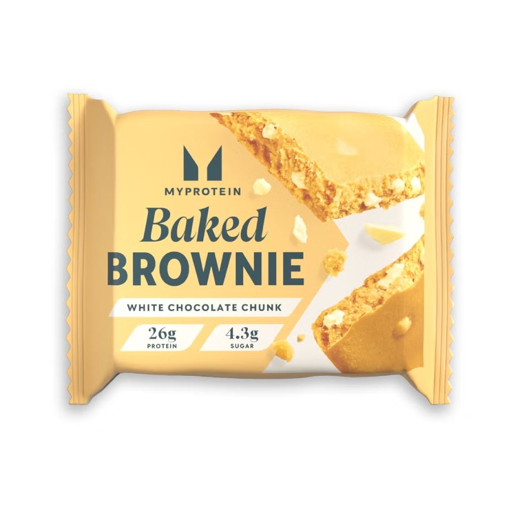 MyProtein Protein Brownie 75 g Příchuť: White Chocolate Chunk