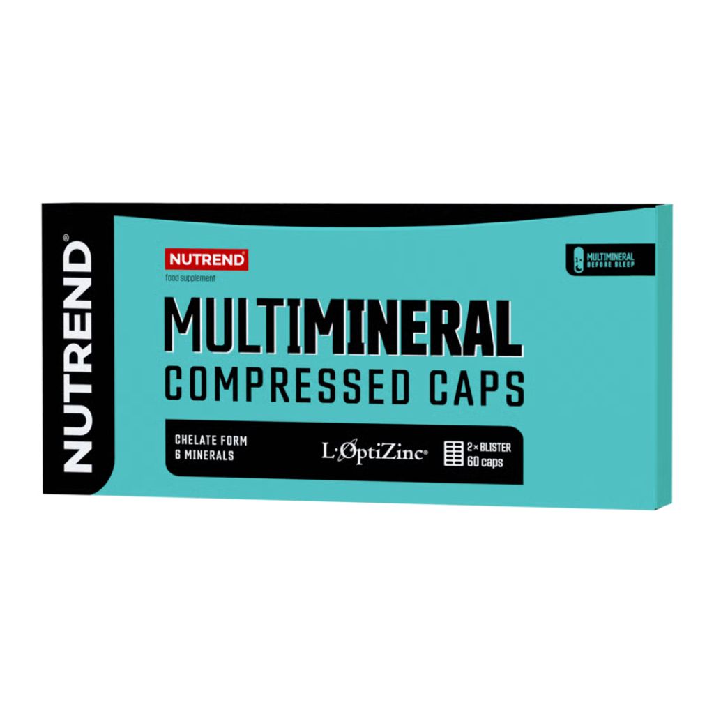 Nutrend Multimineral Compressed Caps 60 kapslí