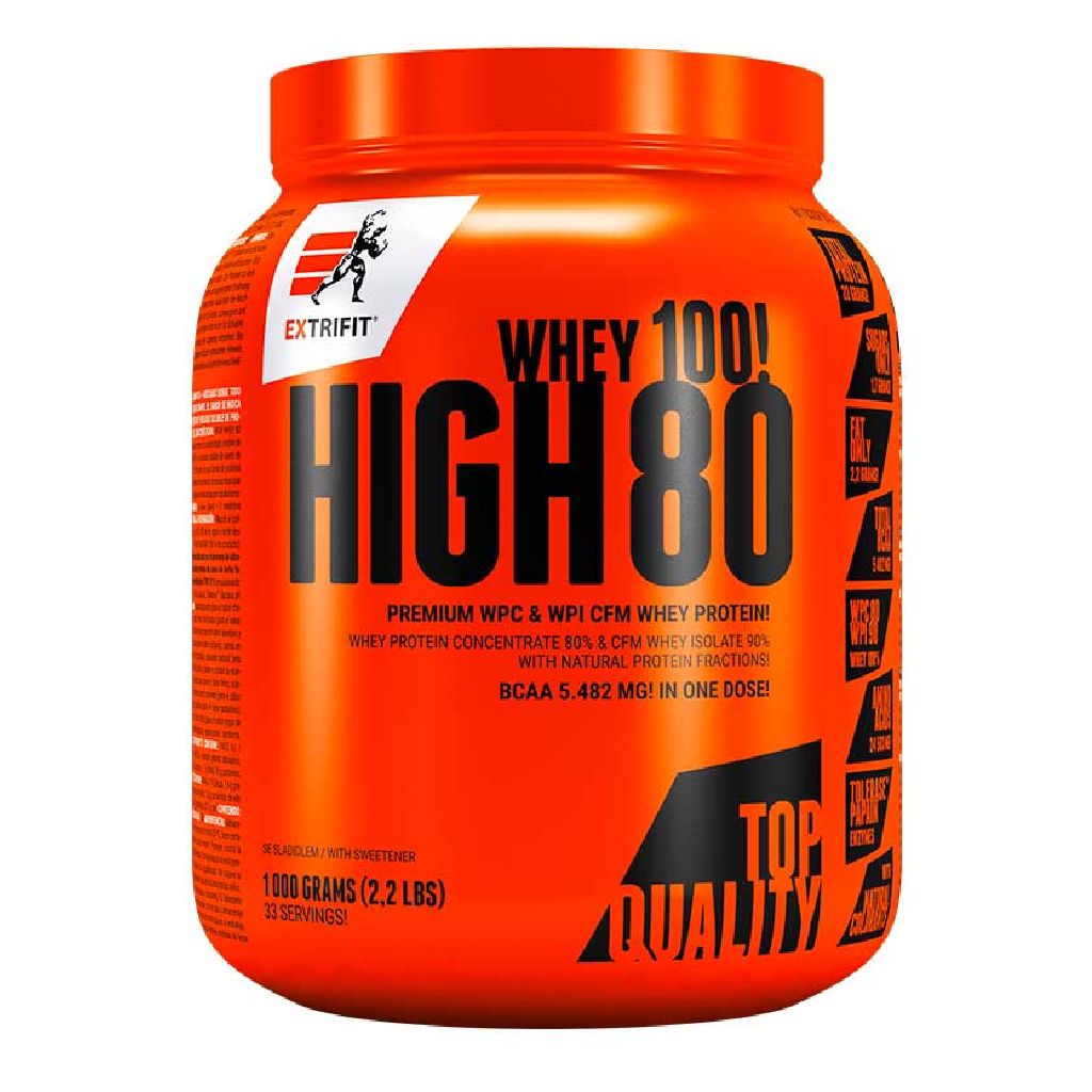 Extrifit High Whey Protein 80 1000 g Příchuť: Čokoláda/Kokos