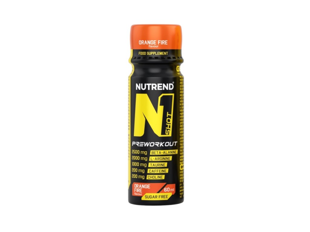 Nutrend N1 Pre-Workout 60 ml Příchuť: Lesní ovoce