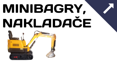 Minibagry a nakladače