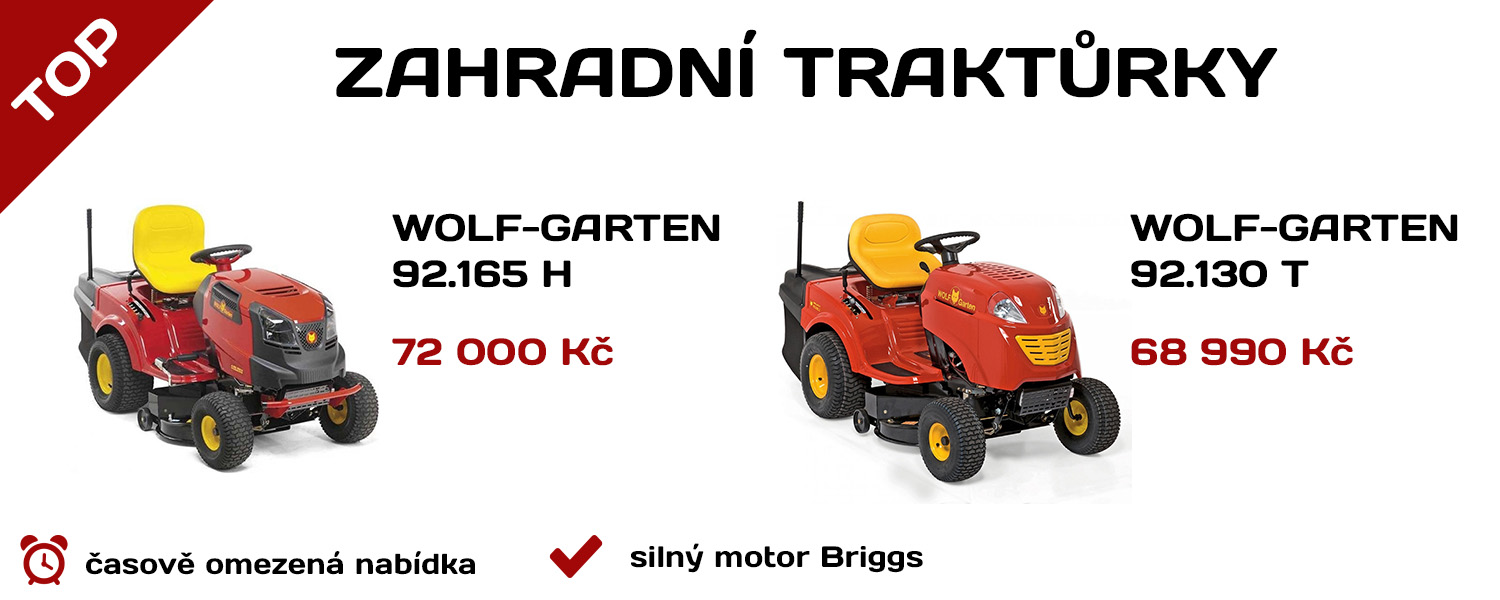 Zahradní traktor Karsit 4x4 akce, výprodej, sleva