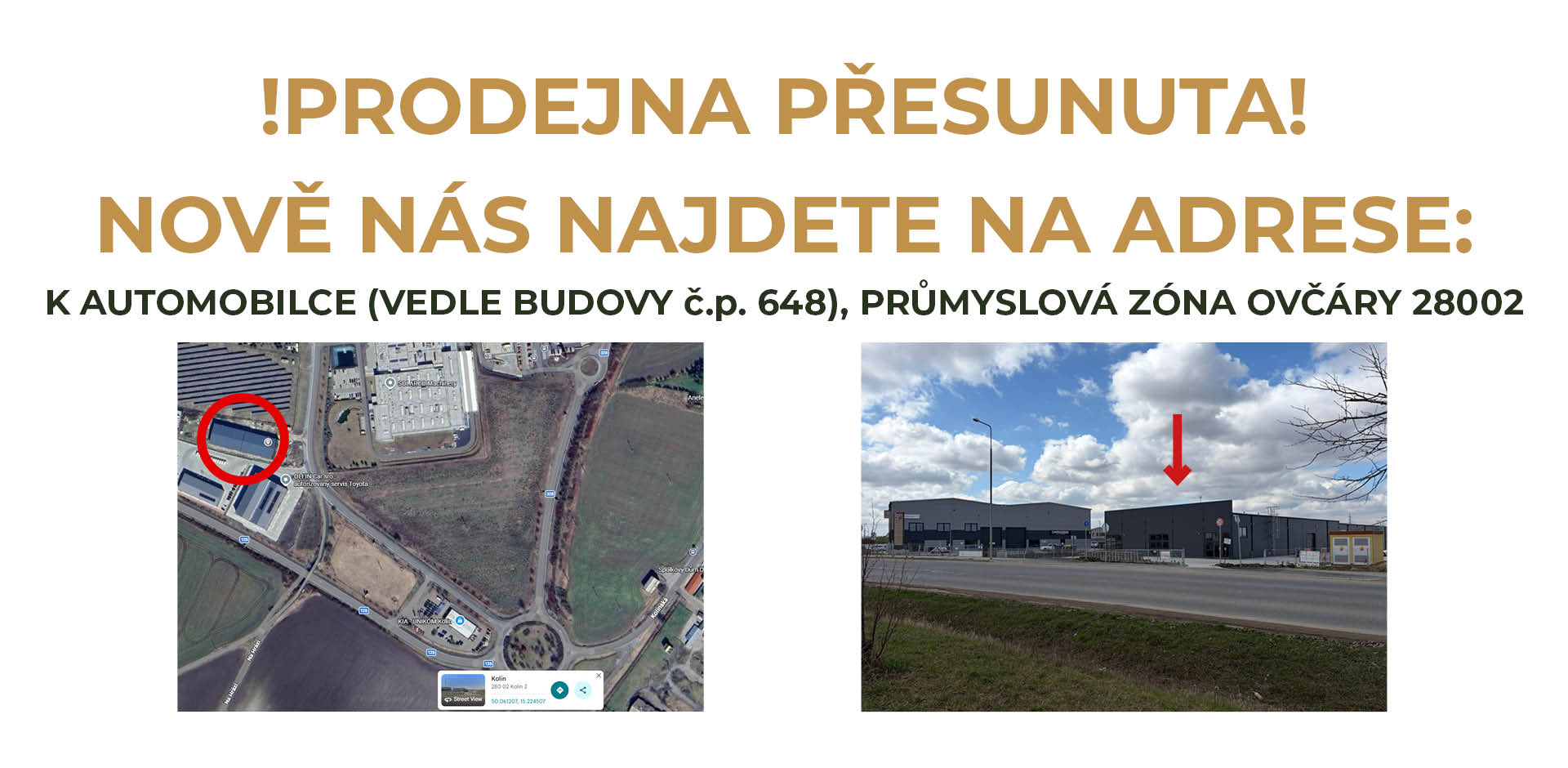 Nová adresa