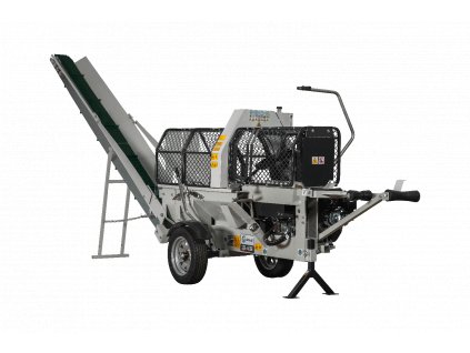 Automatický štípač dřeva, štípací automat, linka na dřevo s pásem, štípací poloautomat Lumag SSA-400G