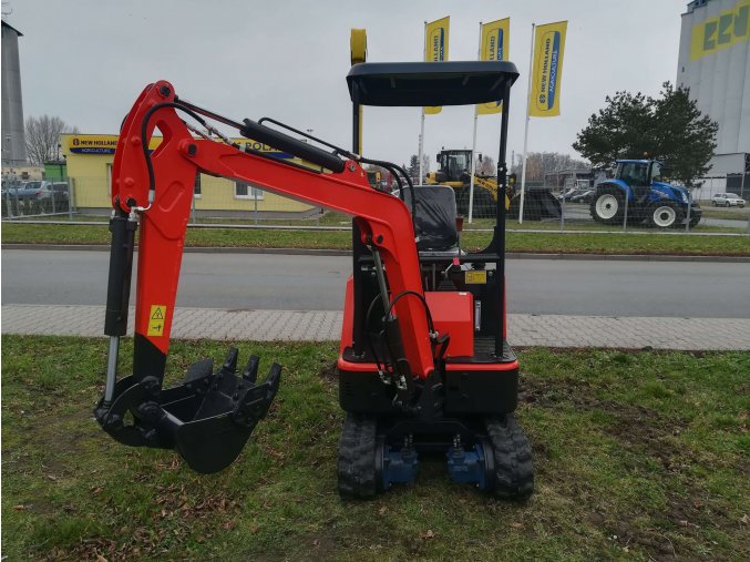 minibagr digger d120 2v, mimoosé kopání