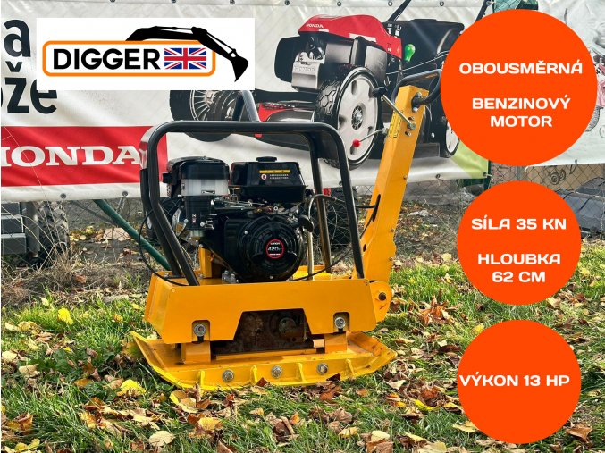 Digger D250 obousmerna vibracni deska hutneni zeminy (1)