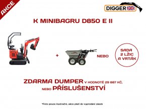 AKCE BAGR+DUMPER D850 E II