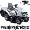 zahradní traktor karsit 22/102h 4wd cut stříbrné barvy