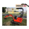 Minibagr, bagr, rypadlo, podkop, minirypadlo, bagřík Digger D850