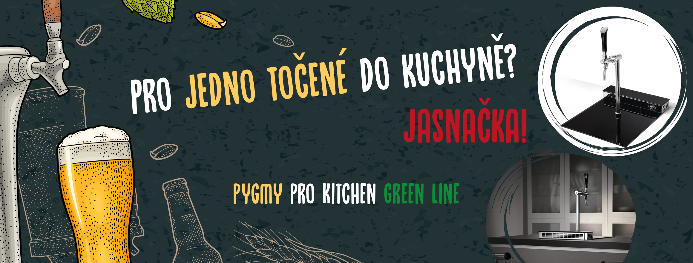 Točené pivo v pohodlí domova
