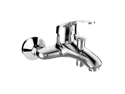 Mereo Vanová nástěnná baterie, Sonáta, 100 mm, bez příslušenství, chrom CB901A03N