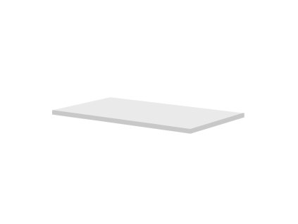 Mereo Koupelnová deska na skříňku 61 cm, bílá vysoký lesk perlička CN720DB