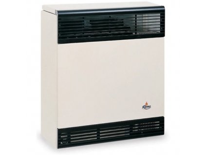 KARMA BETA 3E 01 Electronic, vafky - plynová konvekční kamna, 3 kW, odtah přes zeď