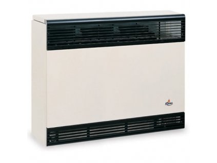 KARMA BETA 5E 02 Electronic, vafky - plynová konvekční kamna, 4,7 kW, odtah přes zeď