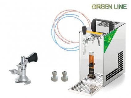 LINDR PYGMY 20/K GREEN LINE výčepní zařízení - sestava komplet kombi, SET01603