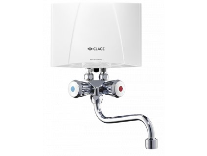 CLAGE M 7 SMB elektrický průtokový ohřívač vody nad umyvadlo s baterií, 1500-17107